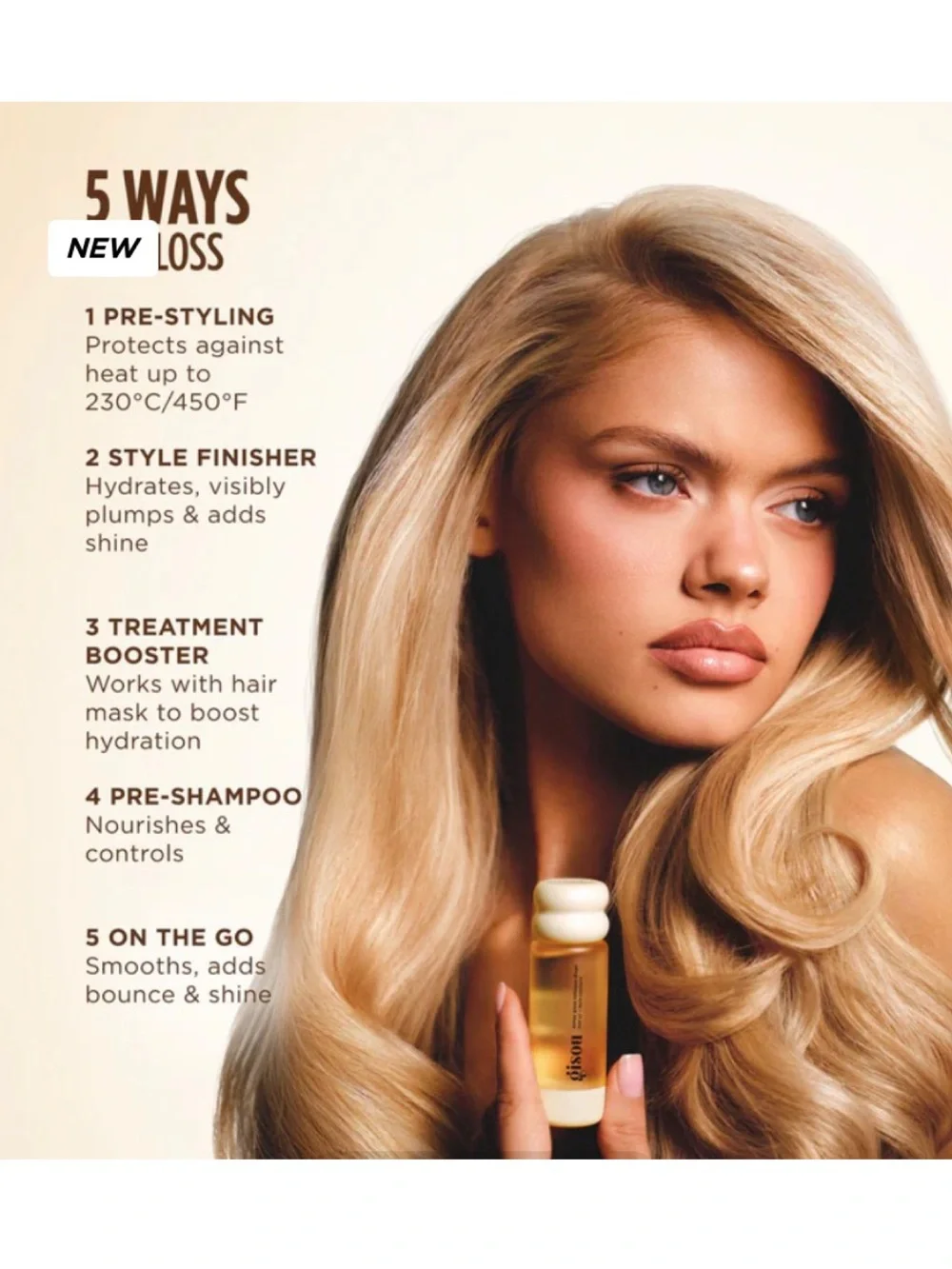 NEW✅GISOU Honey Gloss Collagen Drops